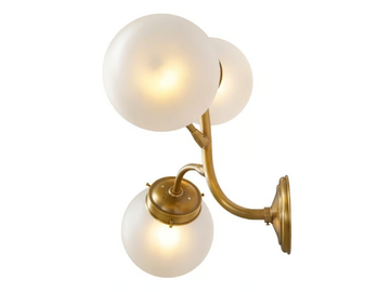 PRIMAVERA 3 - Brass wall lamp by Patinas Lighting - view 3